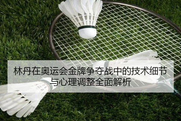 林丹在奥运会金牌争夺战中的技术细节与心理调整全面解析